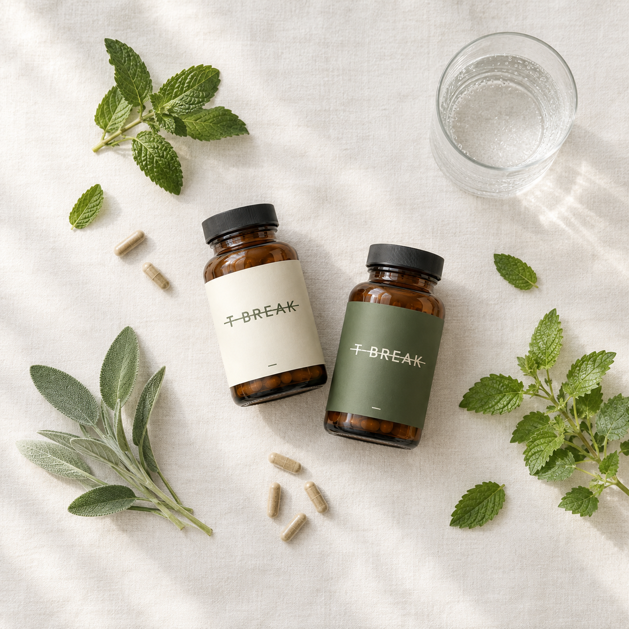 T-BREAK 30-Day System — both bottles